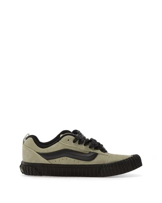 Vans Black Knu Skool Ruffled Lace-Up Sneakers