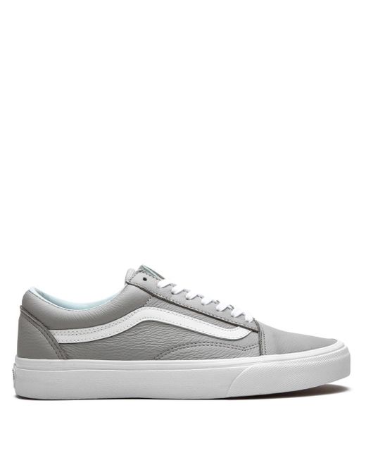 Vans Leather Old Skool "drizzle" Low-top Sneakers in Grey (Gray) for Men |  Lyst