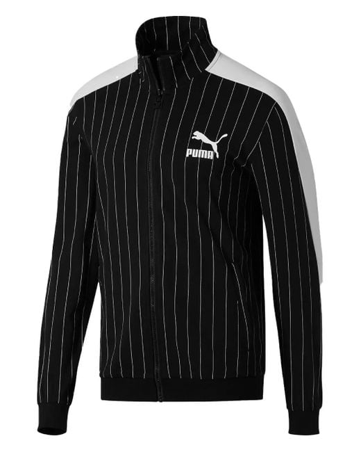 メンズ PUMA Archive Pinstripe T7 Track Jacket Black