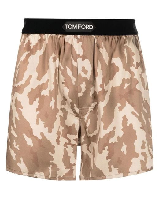 Tom Ford Natural Camouflage Boxer Briefs for men