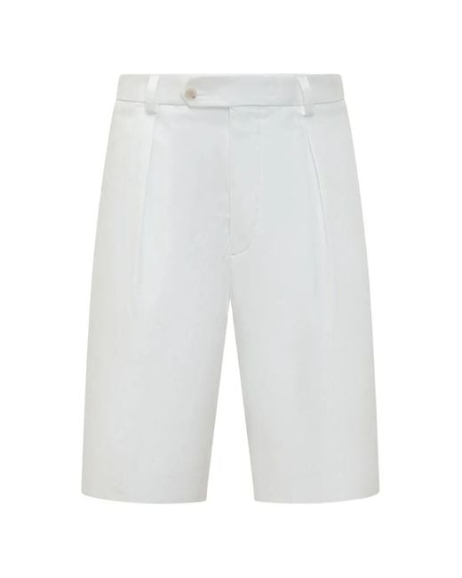 Boss White X David Beckham Short À Design Plissé for men