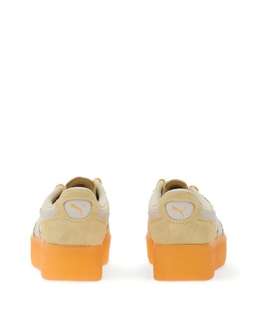 PUMA Orange Palermo Elevata Sneakers