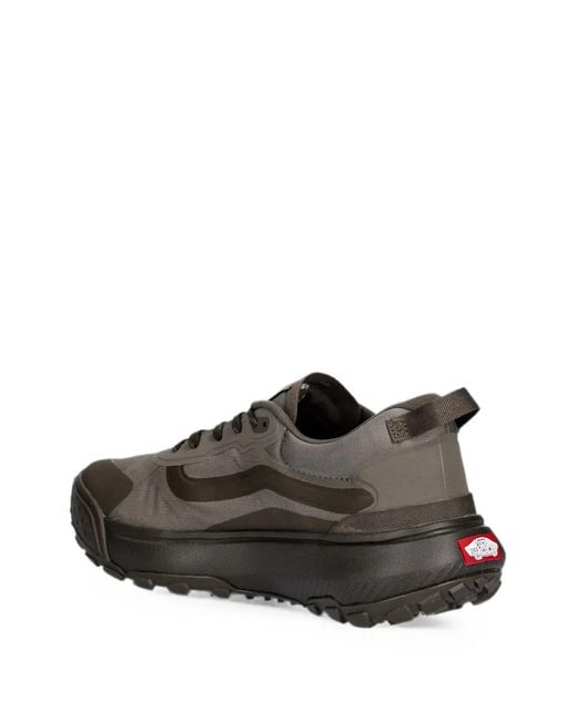 Vans Gray Mte Logo-Patch Sneakers for men