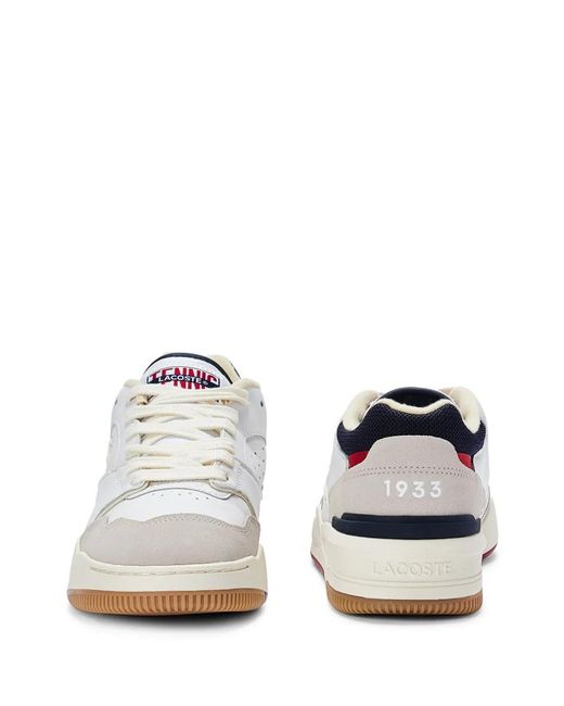 Lacoste White Lineshot Sneakers for men