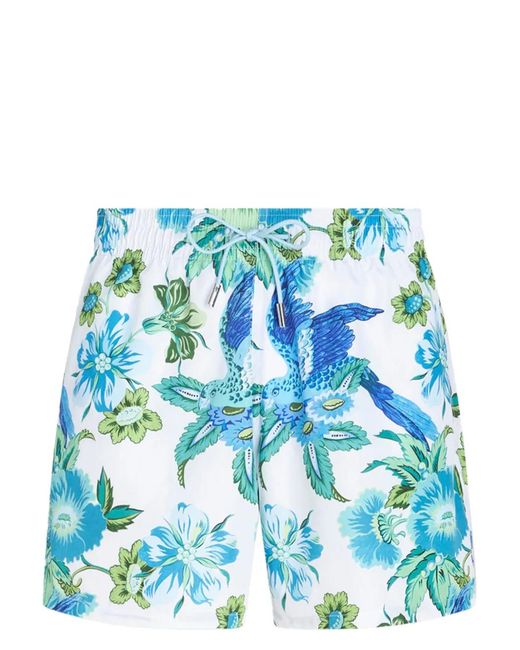 Etro Blue Beachwear for men