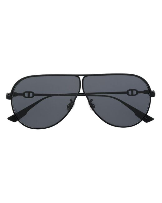 Dior Black Diorcamp Aviator-frame Sunglasses