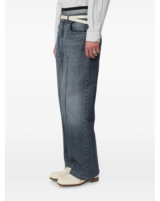 mfpen Blue Ceremony Straight-Leg Jeans