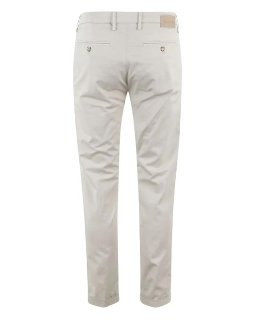 Re-hash Gray Tailored Trousers for men