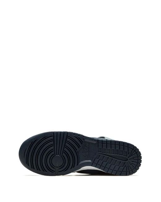 Nike Blue Dunk High Retro Premium Sneaker for men