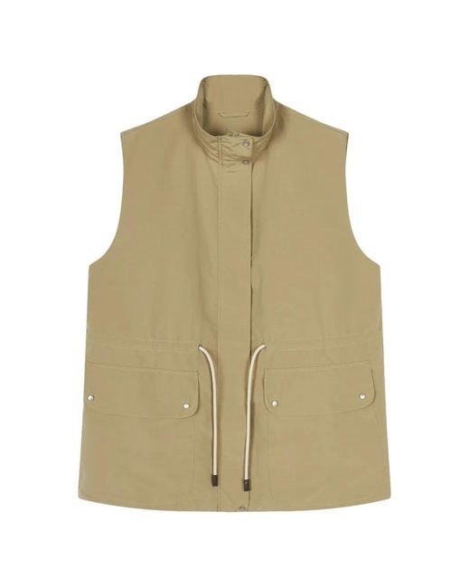 JNBY Natural Drawstring Cargo-Pocket Vest