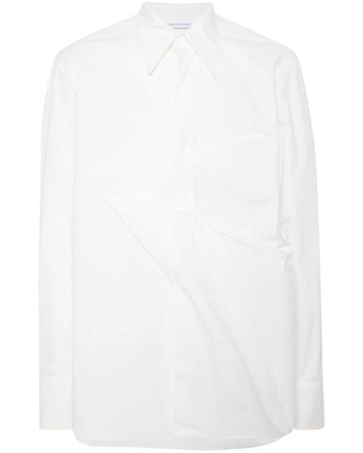 Bianca Saunders White Freetown Cotton Shirt for men
