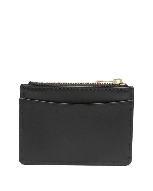 A.P.C. Black Portefeuille À Fermeture Zippée for men
