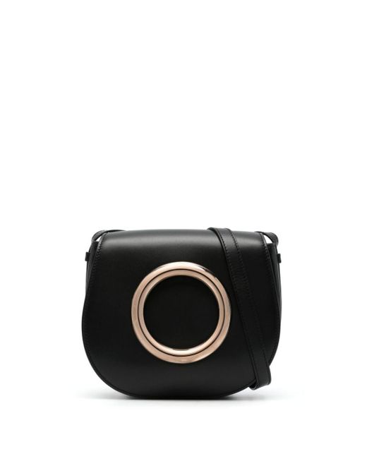 Gabriela Hearst Black Ring Shoulder Bag