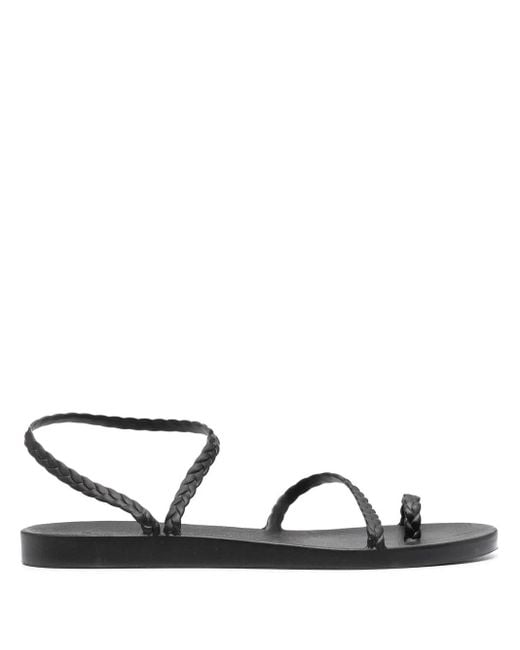 Ancient Greek Sandals Black Eleftheria Sandals