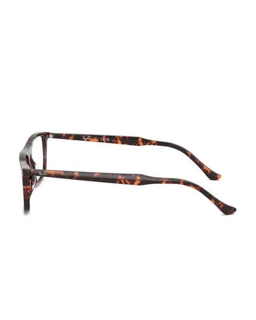 Ray-Ban Red Rb5440 Tortoiseshell Glasses