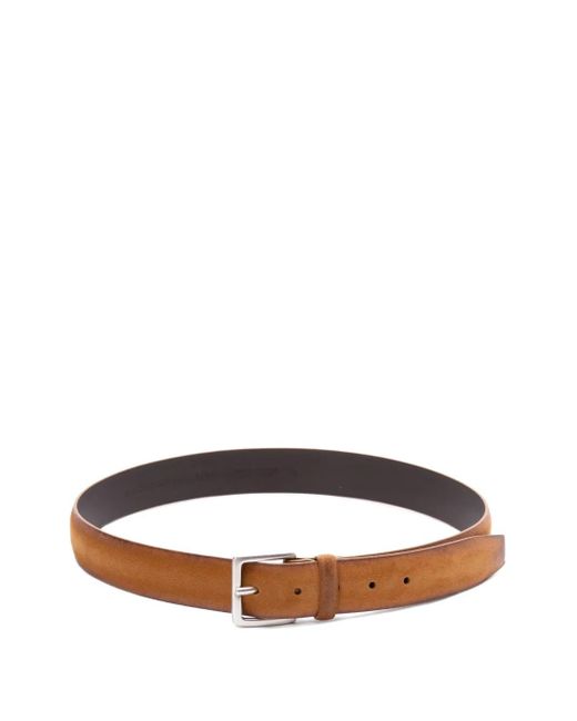メンズ Orciani スエードベルト Brown