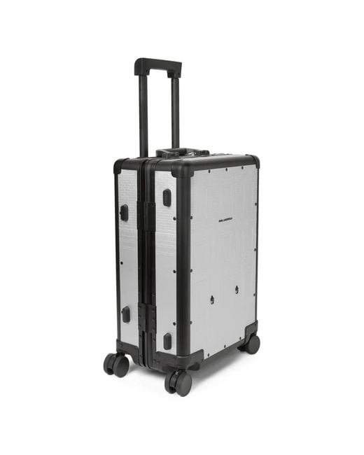 Karl Lagerfeld White Rue St-Guillaume Maison Trolley Bag
