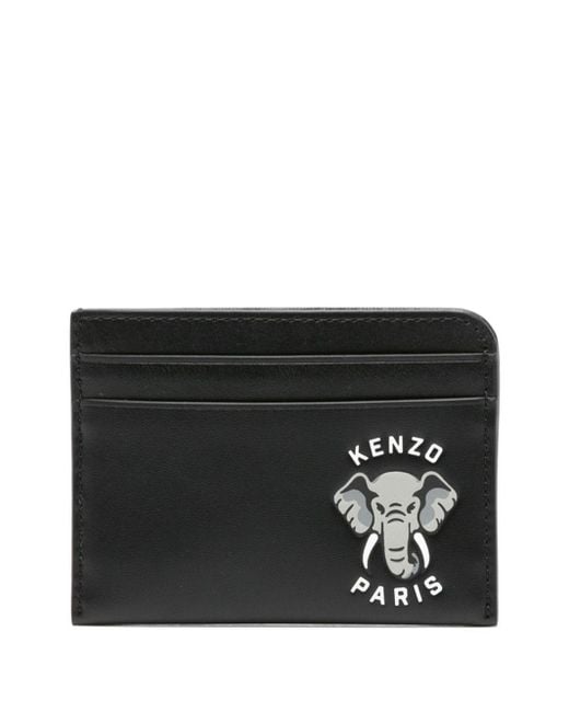 メンズ KENZO Varsity Jungle カードケース Black