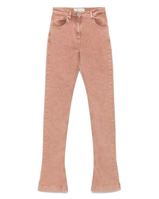 Blumarine Brown Five-Pocket Jeans