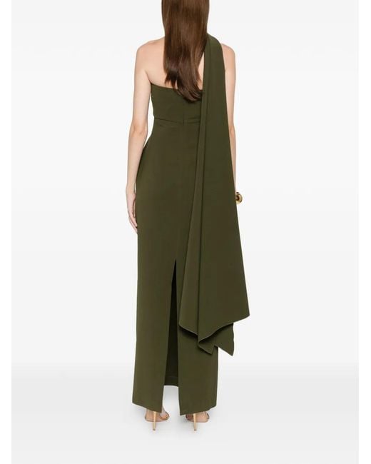 Solace London Green Demi Maxi Dress