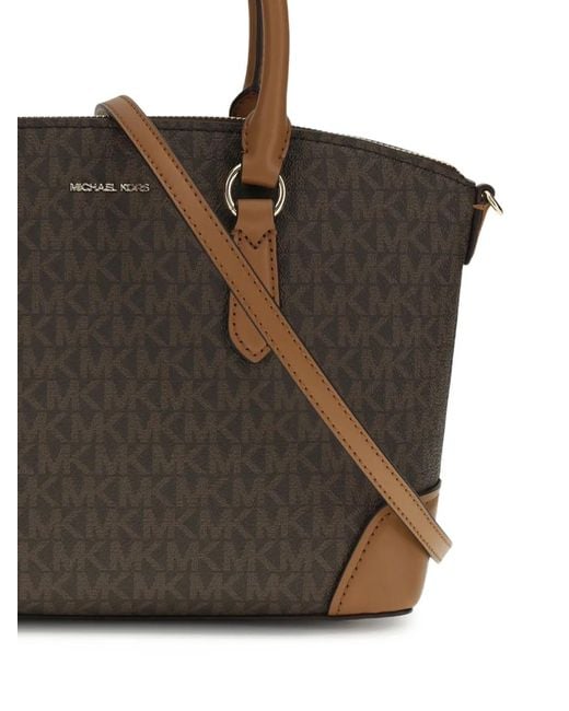 Michael Kors Black Logo-Printed Tote Bag