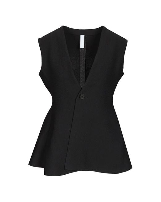 CFCL Black Milan Flare Vest