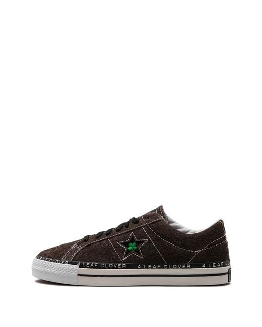 Converse Black Low-Top Suede Sneakers