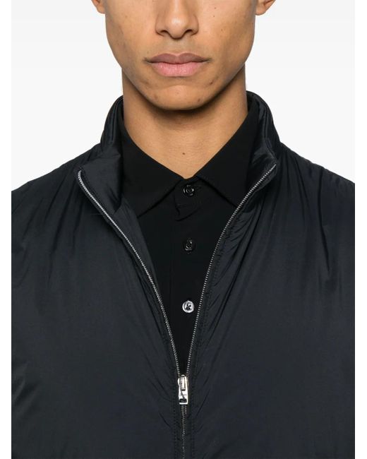 メンズ Herno ライトベスト Black