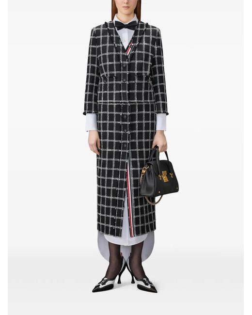 Thom Browne Black Patterned Blazer