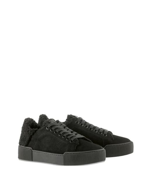 Högl Black Fluffy Sneakers