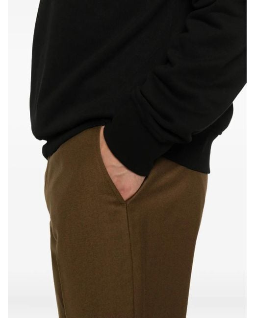 Etro Brown Button Trousers for men