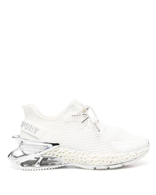 Philipp Plein White Thunderforce Genx Sneakers