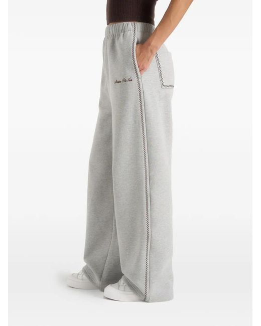 Manière De Voir Gray Whipstitch Regular Joggers