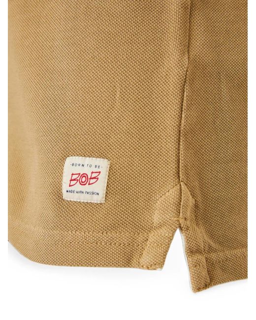 Bob Natural Short-Sleeve Piqué Polo Shirt for men