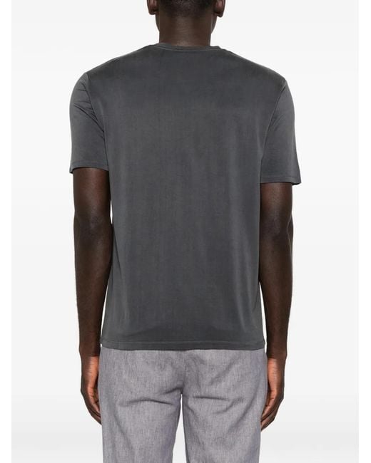 Daniele Fiesoli Gray Short-Sleeve T-Shirt for men