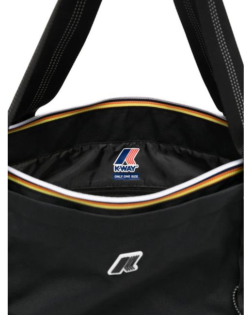 K-Way Black Sac Cabas Brocely