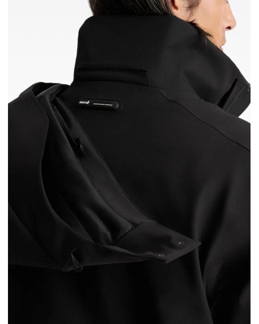 Fusalp Black John Hooded Ski Jacket for men