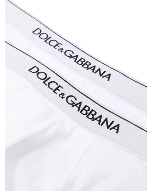 Dolce & Gabbana White Bottoms for men