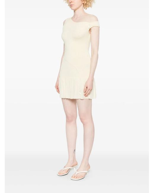 MANURI Natural Coco Mini Dress