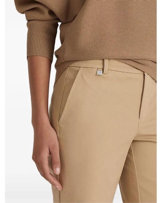 Ralph Lauren Natural Light Belt-Loops Shorts