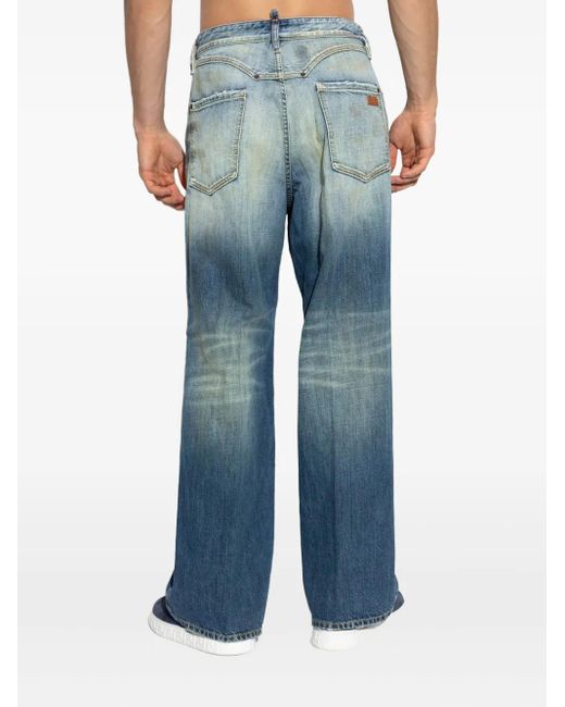 Vaqueros De Algodón Con Parche DSquared² de hombre de color Blue