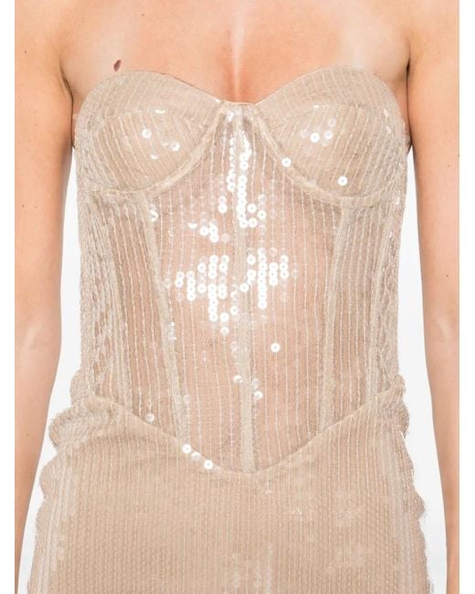 The New Arrivals Ilkyaz Ozel Natural Tara Dress
