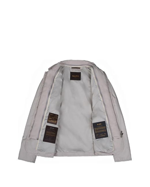 Moorer Gray Ifigenia Buttoned Single-Breasted Blazer