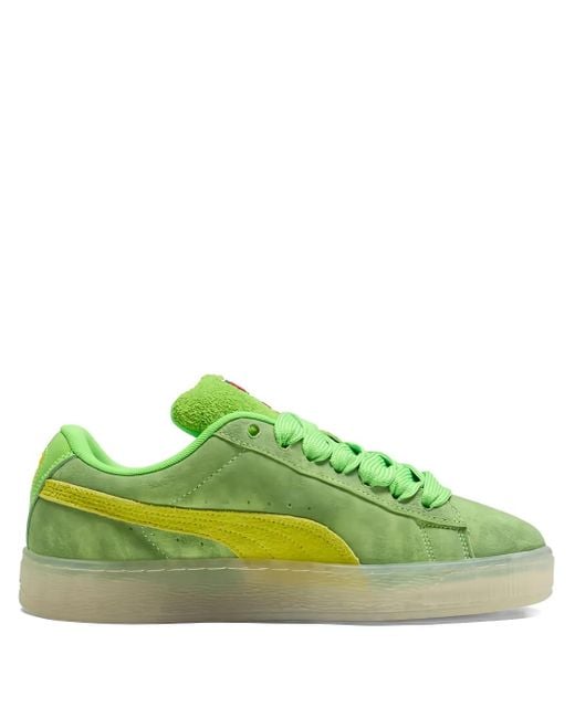 メンズ PUMA X Ghostbusters Suede Xl Slimer "green/lime Smash/warm White" スニーカー