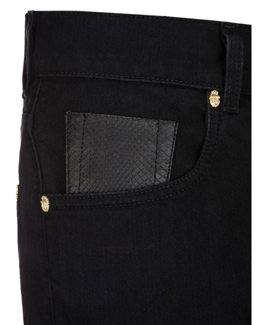 Vaqueros Rectos Billionaire de hombre de color Black