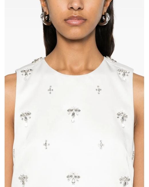 retroféte Tylee ミニドレス White