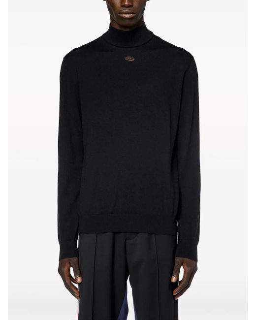 DIESEL Black Sweaters for men