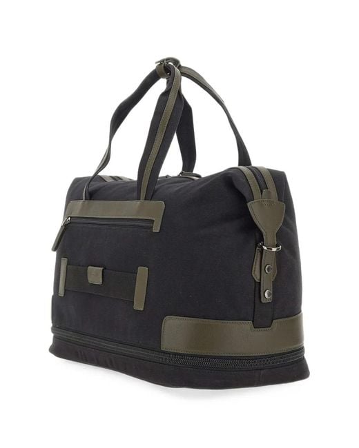 Scharlau Black Sac À Main Bao Salix En Toile for men