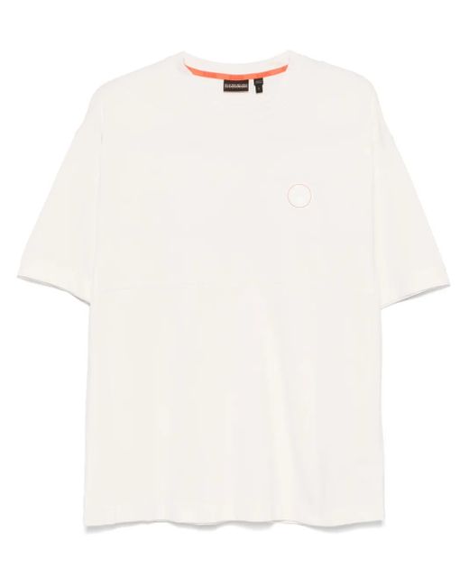 メンズ Napapijri Anghiari Tシャツ White