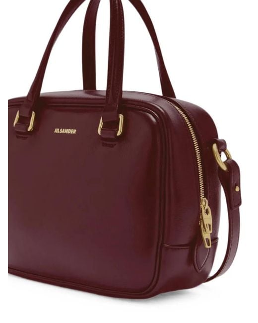 Jil Sander Purple Vision Small Shoulder Bag